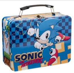 Classic Style Tin Tote Metal Lunch Box
