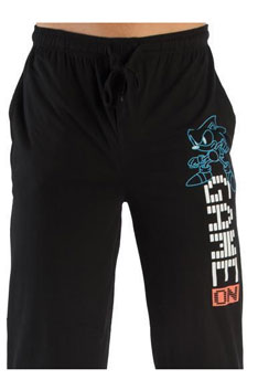 Game On Adult Pajama Pants Black