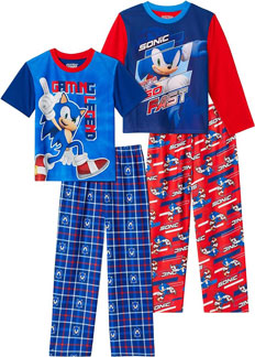 Gaming Legend 4 PC Pj Set Red Blue