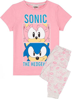 Pink Pajamas Girls Amy Set 2