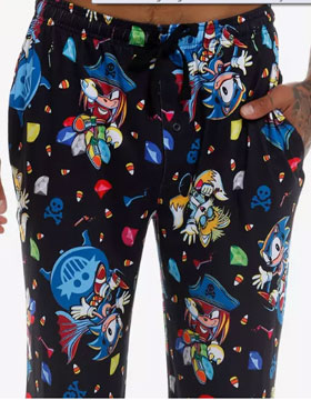 Halloween Characters Pajama Pants