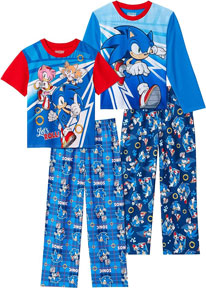 Let's Roll Characters 4 Pc PJ Set