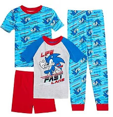 Life in the Fast Lane 4 Piece PJ Set