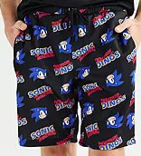 Mens Sleep Shorts Allover