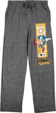 Sonic in Action Sleep Pants Adults