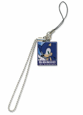 Rectangle Portrait Sonic phone charm