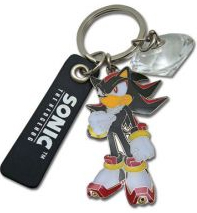 Shadow Chaos Emerald Key Ring Strap