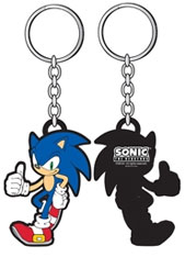 Thumbs up Sonic flat keychain Bio World