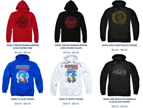 6 Hoodies Variety Photo