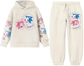 Sonic Amy Comic Style Sweat Set