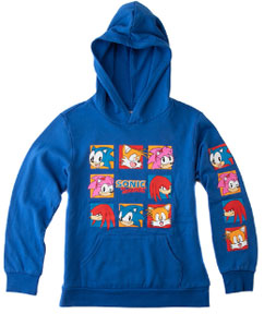Classic Faces Squares Journeys Hoodie