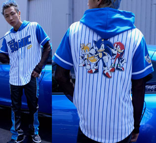 Team Sonic Hooded Jersey Hot Topic