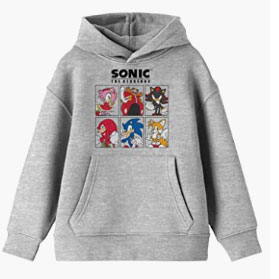 Modern Characters 6 Square Hoodie