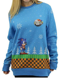 Numskull Green Hill Snowing Sweatshirt