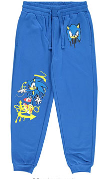 Stickerbomb Style Freeze Pants Blue
