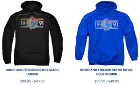 Sonic Tails Knuckles 1991 Hoodies 2