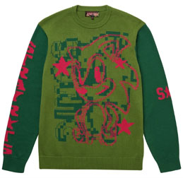Techno Sweater Stray Rats Green
