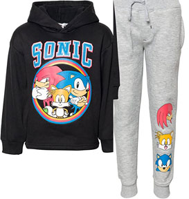 Sonic Trio Sweat Set Pants Hoodie