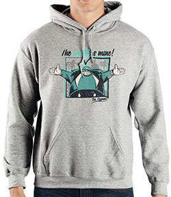World Is Mine Eggman Gray Hoodie