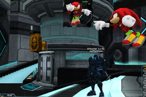 Phantasy Star Online Knuckles Statue