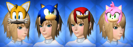 PSO2 Mini Character Masks