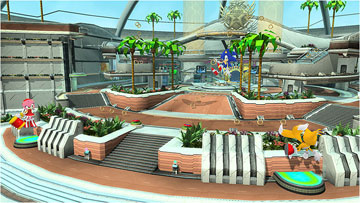 PSO2 Sonic Lobby Overview